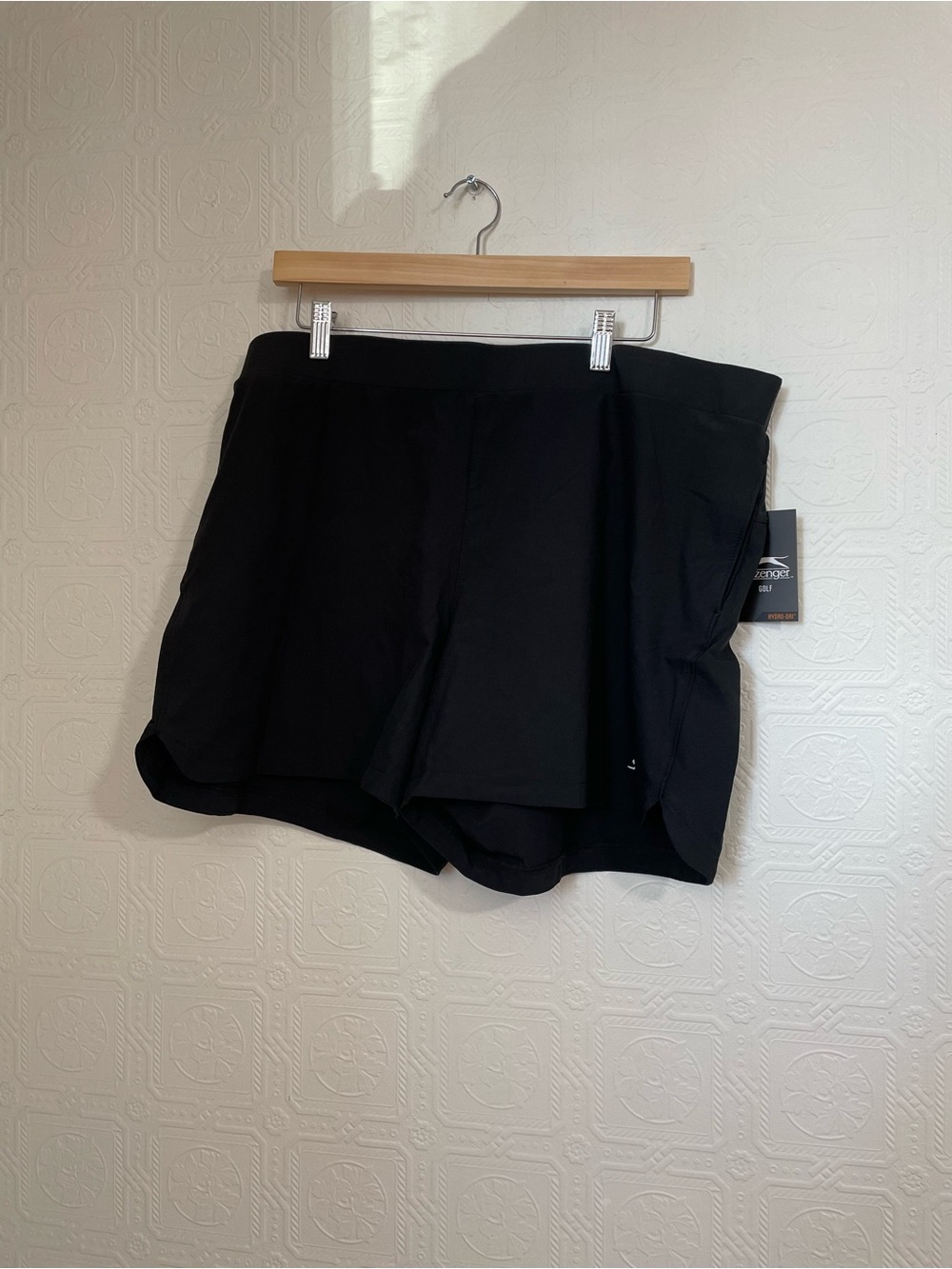 Slazenger Black Athletic Tech Style Shorts